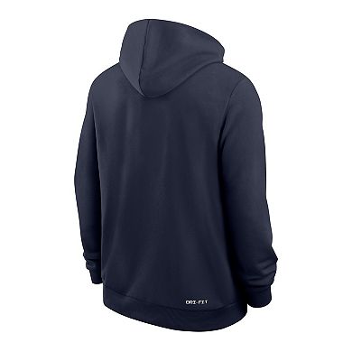 Men's Nike Navy Toledo Rockets 2025 Sideline Dri-FIT Hoodie