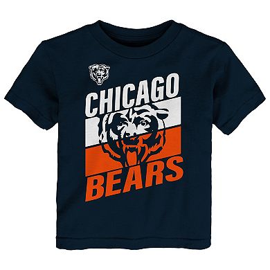 Toddler Outerstuff Navy Chicago Bears Teamwork T-Shirt
