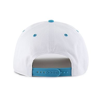 Men's '47 White/Aqua Miami Dolphins Roscoe Two-Toned Hitch Adjustable Hat