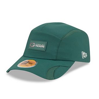 Men's New Era Green Green Bay Packers 2025 Sideline Runner Adjustable Hat
