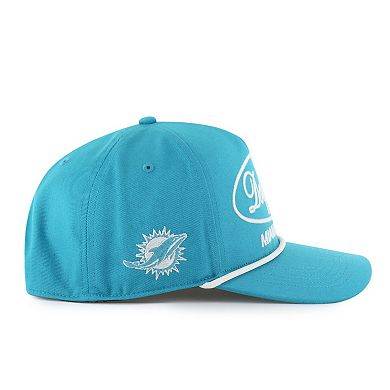 Men's '47 Aqua Miami Dolphins Foundational Hitch Adjustable Hat