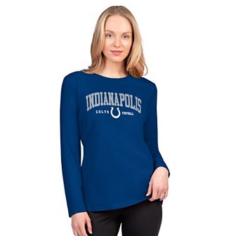 Women's G-III 4Her by Carl Banks Royal Indianapolis Colts Best Play Long Sleeve T-Shirt