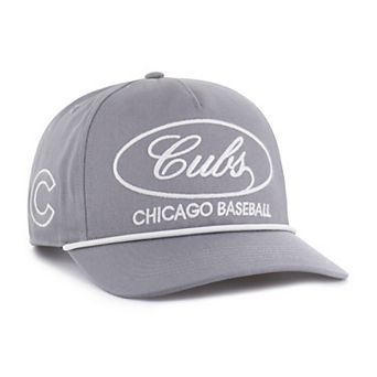 Men's '47 Gray Chicago Cubs Foundational Hitch Adjustable Hat