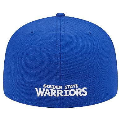 Men's New Era Royal Golden State Warriors Deceptor 59FIFTY Fitted Hat