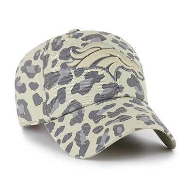 Women's '47 Gray Denver Broncos Bagheera Clean Up Adjustable Hat
