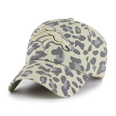 Women's '47 Gray Denver Broncos Bagheera Clean Up Adjustable Hat