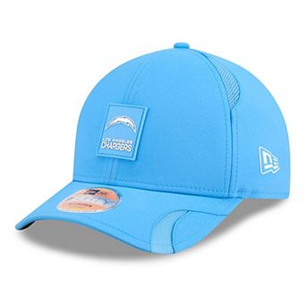 Men's New Era Powder Blue Los Angeles Chargers 2025 Sideline M-Crown 9FORTY Adjustable Hat