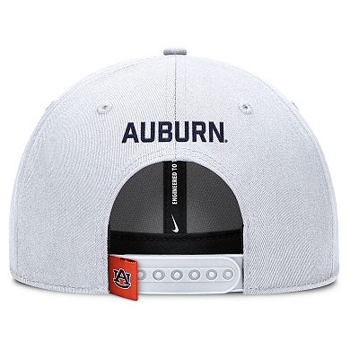 Men's Nike White Auburn Tigers 2025 On-Field Gameday Rise Adjustable Hat