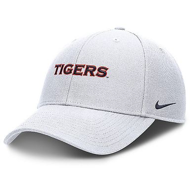 Men's Nike White Auburn Tigers 2025 On-Field Gameday Rise Adjustable Hat