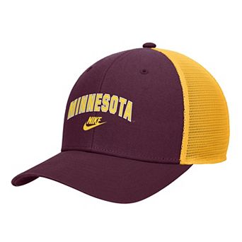 Men's Nike Maroon Minnesota Golden Gophers Vintage Arch Rise Performance Trucker Adjustable Hat