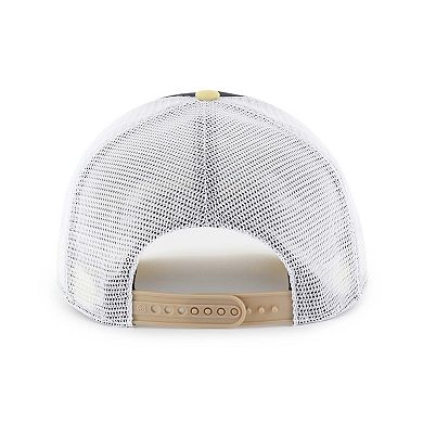 Youth '47 Black/Gold Colorado Buffaloes Super Stripe Hitch Adjustable Trucker Hat