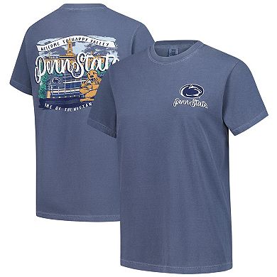 Women's Navy Penn State Nittany Lions Comfort Colors Campus Scene T-Shirt