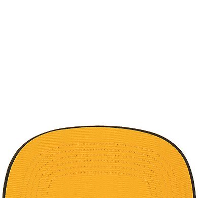 Men's '47 White/Black Pittsburgh Steelers Roscoe Two-Toned Hitch Adjustable Hat