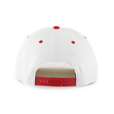 Men's '47 White/Scarlet San Francisco 49ers Roscoe Two-Toned Hitch Adjustable Hat