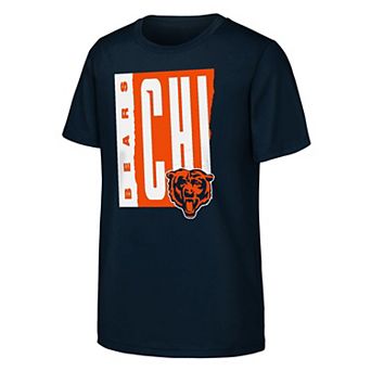 Youth Outerstuff Navy Chicago Bears Tear It Up T-Shirt