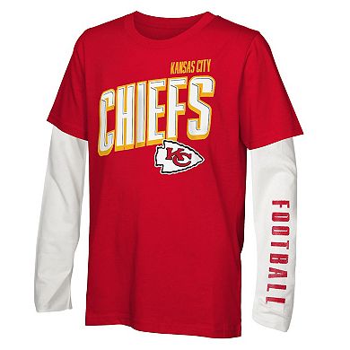 Preschool Outerstuff Kansas City Chiefs The Mix Combo T-Shirt Set
