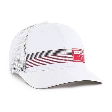 Men's '47 White Arizona Cardinals Rangefinder Trucker Adjustable Hat