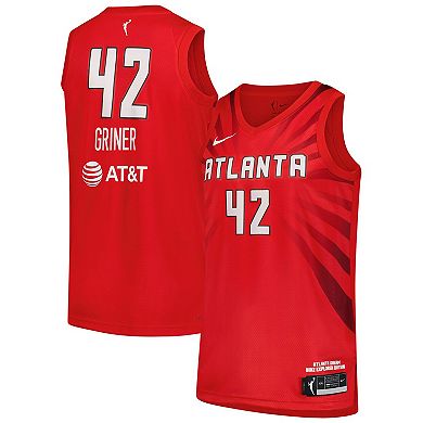 Unisex Nike Brittney Griner Red Atlanta Dream Explorer Edition Victory Jersey