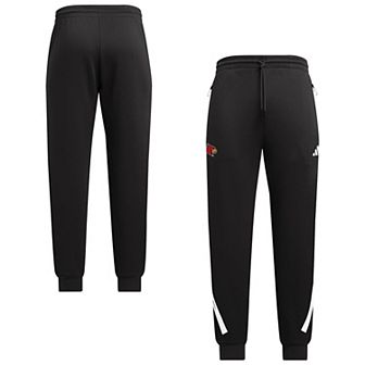 adidas Black Louisville Cardinals Z.N.E. Pants
