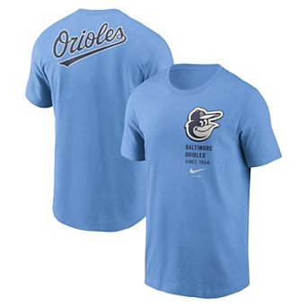 Men's Nike Light Blue Baltimore Orioles Record Shattered T-Shirt