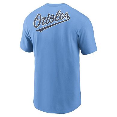 Men's Nike Light Blue Baltimore Orioles Record Shattered T-Shirt