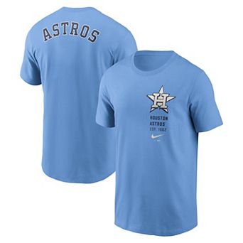 Men's Nike Light Blue Houston Astros Record Shattered T-Shirt