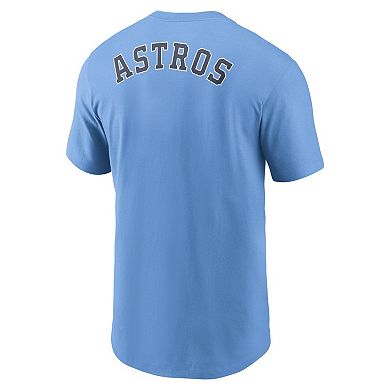 Men's Nike Light Blue Houston Astros Record Shattered T-Shirt