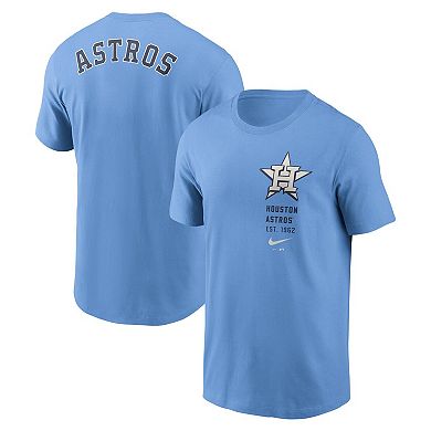 Men's Nike Light Blue Houston Astros Record Shattered T-Shirt