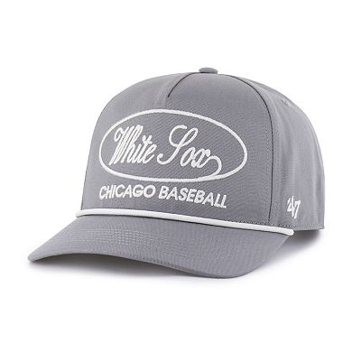Men's '47 Gray Chicago White Sox Foundational Hitch Adjustable Hat