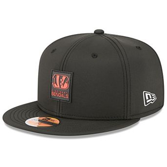 Men's New Era Black Cincinnati Bengals 2025 Sideline 59FIFTY Fitted Hat