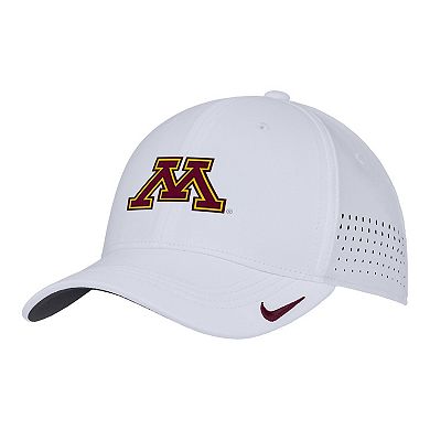 Men's Nike White Minnesota Golden Gophers 2025 On-Field Performance Flex Hat