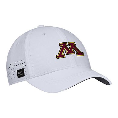 Men's Nike White Minnesota Golden Gophers 2025 On-Field Performance Flex Hat