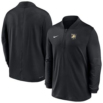 Men's Nike Black Army Black Knights Dri-FIT Half-Zip Pullover