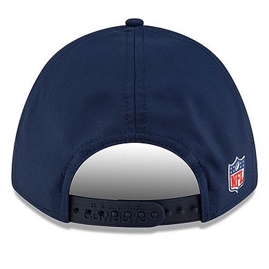 Youth New Era Navy Dallas Cowboys 2025 Sideline 9FORTY Adjustable Hat