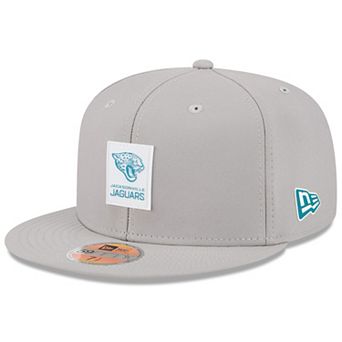Men's New Era Gray Jacksonville Jaguars 2025 Sideline 59FIFTY Fitted Hat