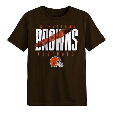 Preschool Outerstuff Brown Cleveland Browns Posterize T-Shirt