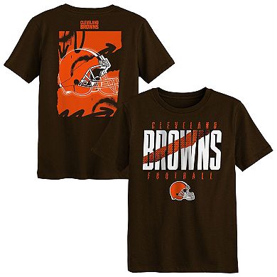 Preschool Outerstuff Brown Cleveland Browns Posterize T-Shirt