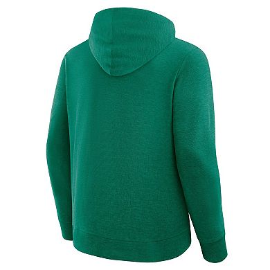 Men's Fanatics Green Notre Dame Fighting Irish Hometown Premium Huddle Up Long Sleeve Hoodie T-Shirt