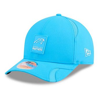 Youth New Era Blue Carolina Panthers 2025 Sideline 9FORTY Adjustable Hat