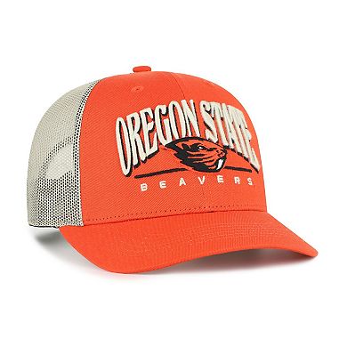 Men's '47 Orange Oregon State Beavers Arid Adjustable Trucker Hat