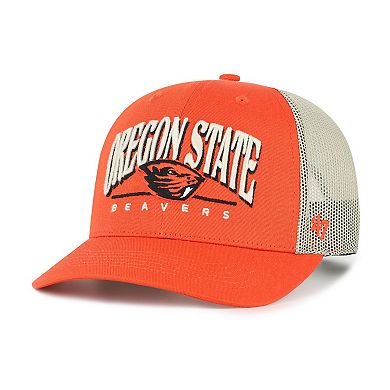 Men's '47 Orange Oregon State Beavers Arid Adjustable Trucker Hat