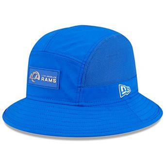 Men's New Era Royal Los Angeles Rams 2025 Sideline Bucket Hat