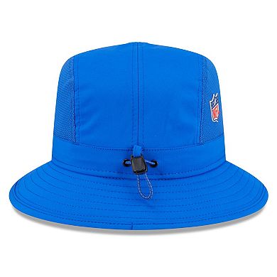 Men's New Era Royal Los Angeles Rams 2025 Sideline Bucket Hat