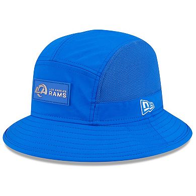 Men's New Era Royal Los Angeles Rams 2025 Sideline Bucket Hat