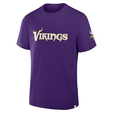 Men's Fanatics Purple Minnesota Vikings Elevated Classic Legacy T-Shirt