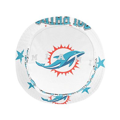 Women's '47 White Miami Dolphins Energize Bucket Hat
