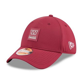 Men's New Era Burgundy Washington Commanders 2025 Sideline 39THIRTY Flex Hat