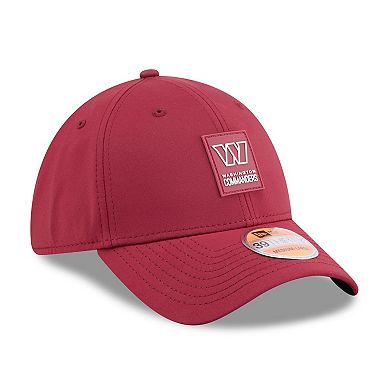 Men's New Era Burgundy Washington Commanders 2025 Sideline 39THIRTY Flex Hat