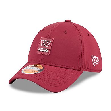 Men's New Era Burgundy Washington Commanders 2025 Sideline 39THIRTY Flex Hat