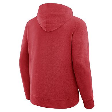 Men's Fanatics Red Texas Tech Red Raiders Hometown Premium Huddle Up Long Sleeve Hoodie T-Shirt